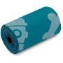 Best Pet Supplies Dog Poop Bags for Waste Refuse Cleanup, Doggy Roll Replacements for Outdoor Puppy Walking and Travel, Leak Proof and Tear Resistant, Thick Plastic - Turquoise, 240 Bags