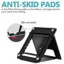 COOLOO Adjustable Cell Phone Stand for Desk, 4 Pack Smartphone Tablet Stand, Universal Foldable Multi-Angle Pocket Desktop Mobile Phone Holder (Multi-Colored) COOLOO Adjustable Cell Phone Stand for Desk, 4 Pack Smartphone Tablet Stand, Universal Foldable Multi-Angle Pocket Desktop Mobile Phone Holder (Multi-Colored)