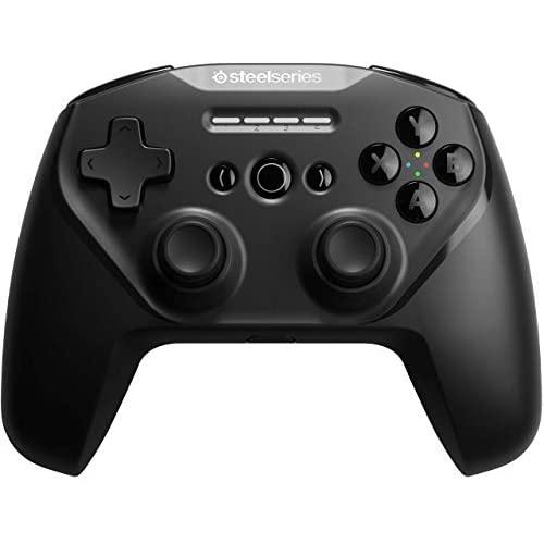 SteelSeries Stratus Duo Wireless Gaming Controller – Made for Android, Windows, and VR – Dual-Wireless Connectivity – High-Performance Materials – Supports Fortnite Mobile (Renewed)