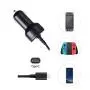 AmazonBasics Car DC Charger for Nintendo Switch - 6 Foot Cable, Black AmazonBasics Car DC Charger for Nintendo Switch - 6 Foot Cable, Black