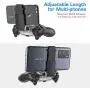 OIVO PS4 Controller Clip Mount, Mobile Phone Clamp Bracket Holder with Adjustable Stand for PlayStation4/PS4 Slim/PS4 Pro Controller OIVO PS4 Controller Clip Mount, Mobile Phone Clamp Bracket Holder with Adjustable Stand for PlayStation4/PS4 Slim/PS4 Pro Controller