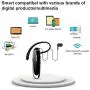 New Bee Bluetooth Earpiece V5.0 Wireless Handsfree Headset 24 Hrs Driving Headset 60 Days Standby Time With Noise Cancelling Mic Headsetcase for iPhone Android Samsung Laptop Trucker Driver