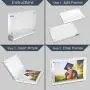 MÍRA-K Acrylic Picture Frame 4 x 6 with Magnetic Closure | Crystal Memories | Double Sided Frameless Lucite Photo Frame for Tabletop | Decorative Keepsake Display for Tickets, Postcards and Awards MÍRA-K Acrylic Picture Frame 4 x 6 with Magnetic Closure | Crystal Memories | Double Sided Frameless Lucite Photo Frame for Tabletop | Decorative Keepsake Display for Tickets, Postcards and Awards