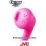 JVC HAF160B Gumy Ear Bud Headphone Black