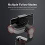 MOZA Mini-S Smartphone Gimbal, One-Button Zoom Object Tracking Foldable 3 Axis Gimbal Stabilizer for Smartphone iPhone Xs/Max/Xr/X/8/7/6 Plus Samsung Note 8/S8