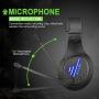 Xbox One PS4 Gaming Headset with Super Lightweight,COLUSI Over-Ear Gaming Headset with HD Mic&LED Light,Compatible with PC,Laptop,PS4,Xbox One Conntroller(Adapter Not Included),Ipad,Mobile Phone