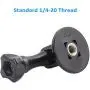 Tripod Adapter Mounts with Camera 1/4-20 Screw Adapter Compatible for Gopro Hero Action Cameras by WOLEYI Tripod Adapter Mounts with Camera 1/4-20 Screw Adapter Compatible for Gopro Hero Action Cameras by WOLEYI