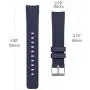 MoKo Band Compatible with Samsung Galaxy Watch 3 45mm/Galaxy Watch 46mm/Galaxy Gear S3 Classic/Frontier/Ticwatch pro/E2/S2/Huawei Watch GT 2e 46mm, 22mm Silicone Replacement Strap - Midnight Blue MoKo Band Compatible with Samsung Galaxy Watch 3 45mm/Galaxy Watch 46mm/Galaxy Gear S3 Classic/Frontier/Ticwatch pro/E2/S2/Huawei Watch GT 2e 46mm, 22mm Silicone Replacement Strap - Midnight Blue