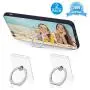 Phone Ring Holder Phone Ring Transparent Ring Holder for Cell Phone 360 Degree Rotation and 180 °Flip Phone Ring Grip Finger Ring Stand Kickstand Compatible Various Mobile Phones (Silver) (Silver) Phone Ring Holder Phone Ring Transparent Ring Holder for Cell Phone 360 Degree Rotation and 180 °Flip Phone Ring Grip Finger Ring Stand Kickstand Compatible Various Mobile Phones (Silver) (Silver)