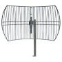 Ultra Wide-Band Cellular Antenna (Long Range) High Gain Parabolic Grid (Weatherproof) Outdoor Cell Phone Booster (26 dBi Gain) T-Mobile, Verizon, AT&T, LTE, 3G, 4G, 5G, 5Ge, GSM