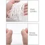 200 Yards Elastic Cord String, 1/8 Inch (3mm) Elastic Bands for Sewing, Round White Ear Loop Elastic Strap, Stretchy Rope for Masks Crafts DIY (200 Yards) 200 Yards Elastic Cord String, 1/8 Inch (3mm) Elastic Bands for Sewing, Round White Ear Loop Elastic Strap, Stretchy Rope for Masks Crafts DIY (200 Yards)