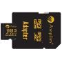 4-Pack TF Card 16GB Micro SD SDHC Memory Plus Adapter (Class 10 U1 UHS-I V10 A1 MicroSDHC) Amplim 4X 16 GB Ultra High Speed 100MB/s 667X Flash for Cell Phone Tablet GoPro Camera Fire Nintendo 3DS DJI