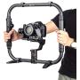 FeiyuTech Feiyu AK4000 Dual Handle Grip kit, 3-Axis Gimbal Stabilizer for Camcorder Mirrorless DSLR Digital Nikon Canon Sony Cameras, Max Payload 4.0kg (Come with a Free AFII Follow Focus servo)