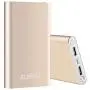 Power Bank 10000mAh with Flashliight Safe Metal Case Small Size Portable Charger Quick Charge Smart Phone iPhone iPad Samsung Galaxy LG (Gold)