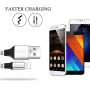 Phone Charger Cable Silver with Highspeed - Sagmoc Shiny USB Charging Cord Nylon Braided【5 Pack】10FT 2X6FT 3FT 2FT Compatible with XS/XS MAX/XR/X/8/8Plus/7/7Plus/6/6Plus/6s/6sPlus/5/5s/AIR/PRO and Mor