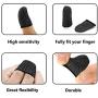 Iotton Finger Sleeves for Gaming [10 Pack], Anti-Sweat Breathable PUBG Finger Sleeves, Highly Sensitive Nano-Copper Fiber Material, Thumb Sleeves for PUBG/Rules of Survival/Call of Duty-Black
