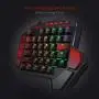 Redragon K585 DITI One-Handed RGB Mechanical Gaming Keyboard, Brown Switches, Type-C Professional Gaming Keypad with 7 Onboard Macro Keys, Detachable Wrist Rest, 42 Keys