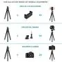 Phone Tripod,Portable and Flexible Phone Tripod Stand with Wireless Remote and Cell Phone Tripod,Compatible with iPhone/Android Phone,Camera,Sports Camera GoPro Phone Tripod,Portable and Flexible Phone Tripod Stand with Wireless Remote and Cell Phone Tripod,Compatible with iPhone/Android Phone,Camera,Sports Camera GoPro
