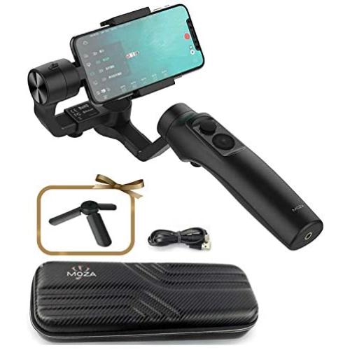 MOZA MINI MI 3-Axis Handheld Gimbal Stabilizer for Smartphone iPhone X 8 7 6 Plus Samsung Galaxy S9/S9+ S8 S7 Sony z5 Wireless Phone Charging Vertical Shooting Inception Mode Stunning Motion Timelapse