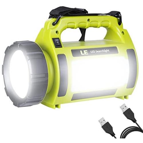 LE Rechargeable LED Camping Lantern, 1000LM, 5 Light Modes, 3600mAh Power Bank, IPX4 Waterproof, Perfect Lantern Flashlight for Hurricane Emergency, Hiking, Home and More, USB Cable Included LE Rechargeable LED Camping Lantern, 1000LM, 5 Light Modes, 3600mAh Power Bank, IPX4 Waterproof, Perfect Lantern Flashlight for Hurricane Emergency, Hiking, Home and More, USB Cable Included