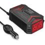 BESTEK 300Watt Pure Sine Wave Power Inverter Car Adapter DC 12V to AC 110V with 4.2A Dual Smart USB Ports