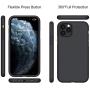 Miracase Liquid Silicone Case Compatible with iPhone 11 Pro 5.8 inch(2019), Gel Rubber Full Body Protection Shockproof Cover Case Drop Protection Case(Black)