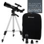 Celestron - 50mm Travel Scope - Portable Refractor Telescope - Fully-Coated Glass Optics - Ideal Telescope for Beginners - BONUS Astronomy Software Package