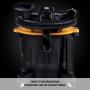 Vacmaster Professional - Professional Wet/Dry Vac, 12 Gallon, Beast Series, 5.5 HP 2-1/2" Hose (VJH1211PF0201)