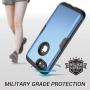 YOUMAKER Case for iPhone 8 & iPhone 7, Full Body Rugged with Built-in Screen Protector Heavy Duty Protection Slim Fit Shockproof Cover for Apple iPhone 8 (2017) 4.7 Inch