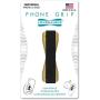 LoveHandle Universal Grip For Cell Phone and Mini Tablet - Gold Base with Black Strap - LH-01Gold