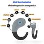 Wireless Bluetooth Earbuds 5.0 with Charging Case and Mic for iPhone Android Cell Phones Headset IPX5 Waterproof Earphones in Ear TWS Deep Bass Stereo Headphones for Sports-Grey