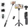 Selfie Stick Tripod with Wireless Bluetooth Remote, 3 in 1 Detachable Tripod Selfie Stick for iPhone 11/11 Pro Max/X/XR/XS/XS MAX/8/7,Galaxy S10/S9 Plus/S8 Plus/Note 10/8