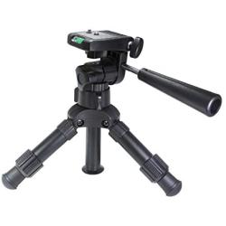 Vidpro TT-12 Heavy Duty Table Top Tripod with 3-Way Pan Head