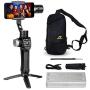 Freevision Phone Stabilizer Cell Phone Gimbal for iPhone 11 Pro Max Xs Smartphone Smove for Video Recording Filming Panorama Motion Time Lapse Object Tracking Aluminum no PC +Carry Bag -Vilta M Pro