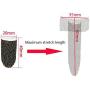 Finger Sleeve, Breathable PUBG Mobile Game Controller Finger Sleeve Touch Screen Finger Cot with Conducting Wire Fiber for Mobile Game, Rules of Survival, for Android iOS Tablet (6 Pack)