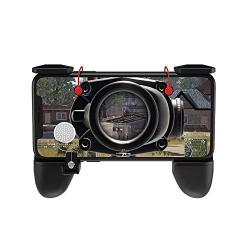 Mobile Game Controller [Upgrade Version Bundle] -Fortnite PUBG Mobile Controller with Gaming Trigger,Ergonomic Design Gaming Grip and Gaming Joysticks for Android iOS Phones