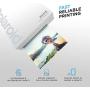 Zink Polaroid Mint Pocket Printer W/ Zink Zero Ink Technology & Built-In Bluetooth for Android & iOS Devices - White