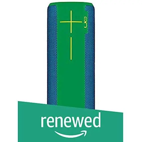 Ultimate Ears Boom 2 Green Machine Wireless Mobile Bluetooth Speaker (Waterproof and Shockproof) (Renewed)