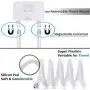 Upgrade Phone Holder for Bed, B-Land Neck Phone Holder Gooseneck Cell Phone Holders, Universal Mobile Phone Stand with Remote for Taking Videos & Group Photos (White)