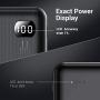Portable Charger 10000mAh, AINOPE LED Display One of The Smallest and Lightest 10000mAh External Battery, 2 USB Outputs External Battery Pack/Travel Power Bank/Phone Backup for iPhone Samsung and more