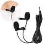 Mini Dual Microphone for Phone, Phone Mini Recording Karaoke Mobile Phone Small Microphone Tie-Clip Pocket Dual Miacrophone