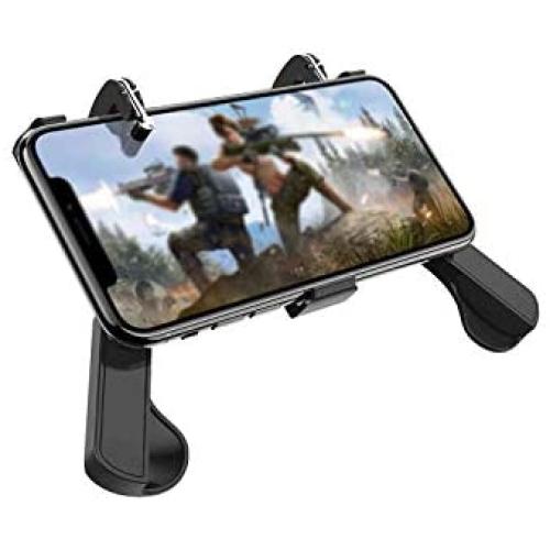Video Game Joystick | H8 Pubg Game Controller Gamepad Joystick Metal Trigger Free Fire Shooting Button Gamepad for Android Mobile Phone