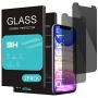 HOMEMO Privacy Screen Protector for iPhone 11/iPhone XR 6.1Inch 2 Pack Anti Spy Tempered Glass Anti Scratch Case Friendly
