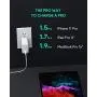MacBook Pro Charger 100W, AUKEY Omnia USB C Charger (Upgraded) with GaNFast Technology, PD Charger Power Delivery 3.0 Laptop Charger for MacBook Pro 16", iPhone 11 Pro Max, HP Spectre 15