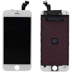 for iPhone 6 Screen Replacement White, LCD Display & Touch Screen Digitizer Frame Assembly Set with 3D Touch and Repair Tools