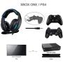 SADES SA816 Gaming Headset with Microphone Over-Ear Gaming 3.5 Headphones for PS4 /PC/Controller