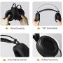 NUBWO Gaming headsets PS4 N7 Stereo Xbox one Headset Wired PC Gaming Headphones with Noise Canceling Mic , Over Ear Gaming Headphones for PC/MAC/PS4/Xbox one