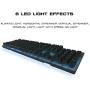 MOTOSPEED 2.4GHz Wireless/USB Wired Mechanical Keyboard 104Keys Led Backlit Black Switches Gaming Keyboard for Gaming and Typing,Compatible for Mac/PC/Laptop