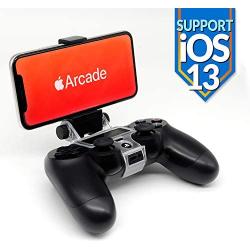 Mobile Phone Controller Clip Holder Mount - for iOS 13 Arcade Game Smartphone cellphones Foldable Bracket Adapter Clamp, Compatible with PS4 Dualshock, Gamepad, Joystick by Reseeda (PS4)