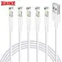 MFi Certified iPhone Charger Cable Lightning Charger Cable 5 Pack 6FT USB Fast Charging Cord Compatible with iPhone 11 Pro max/11Pro/11,Xs max/Xs/Xr,X/8/8Plus/7/7 Plus/6/6s Plus/5s/5,ipad,iPod MFi Certified iPhone Charger Cable Lightning Charger Cable 5 Pack 6FT USB Fast Charging Cord Compatible with iPhone 11 Pro max/11Pro/11,Xs max/Xs/Xr,X/8/8Plus/7/7 Plus/6/6s Plus/5s/5,ipad,iPod